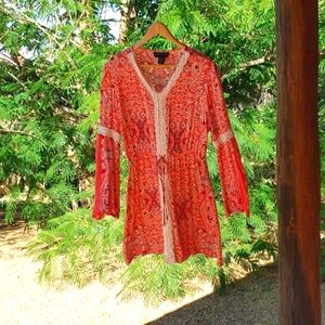 Boho tunic dress